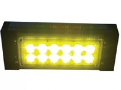 Цветной прожекторный светильник "ШЕВРОН" - SVT-Str P-S-30-30x120-Amber-24VDC