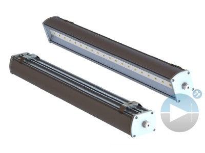 Светодиодный светильник NT-ЛУЧ 52 SR Osram / 5K / ПР / РБ
